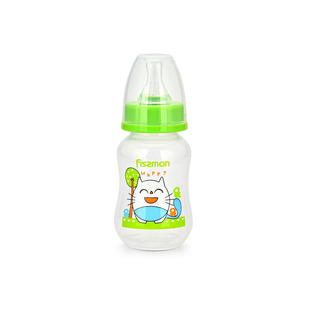 Fissman Feeding Bottle With Lid 125ml Green