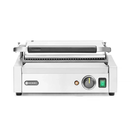 RM Gastro Contact Grill Single Plate, 3 kW, 30.4 x 40.5 x 18.2 cm