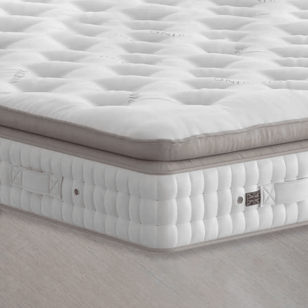 Master Queen Bed Poly Cotton Mattress Pillow Top 150 x 200cm   HorecaStore