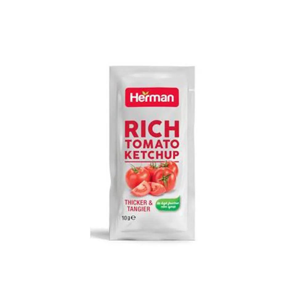 Herman Tomato Ketchup Sachets 1,000 x 9 g - HorecaStore