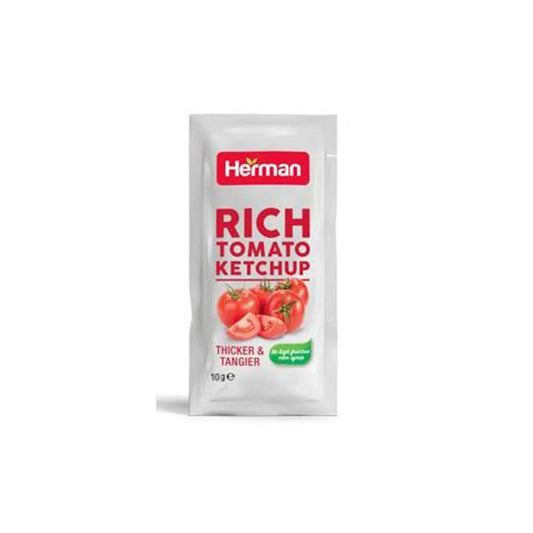 Herman Tomato Ketchup Sachets 1,000 x 9 g - HorecaStore