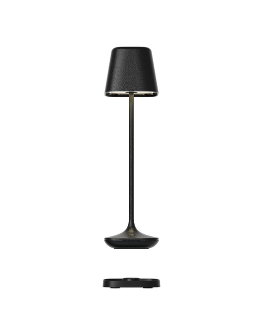 Leonardo Capri table lamp, H25 cm, Black