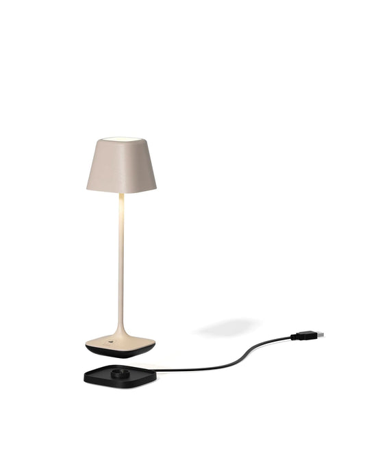 Leonardo Capri table lamp, H25 cm, Sand