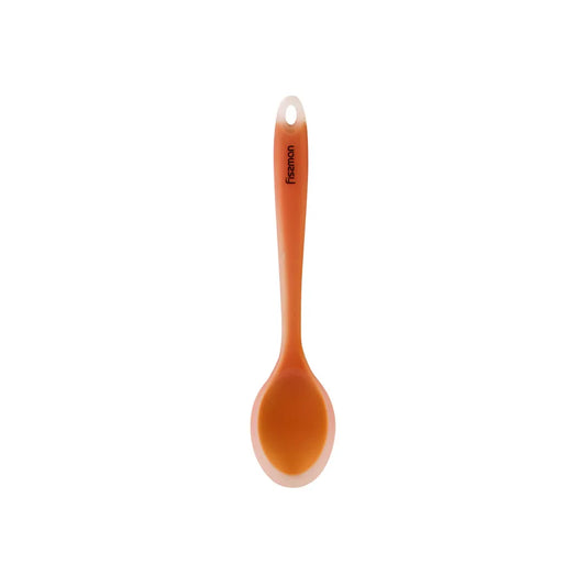 Aquarelle Series Silicon made Cooking Spoon in Orange Color, 26.5 cm