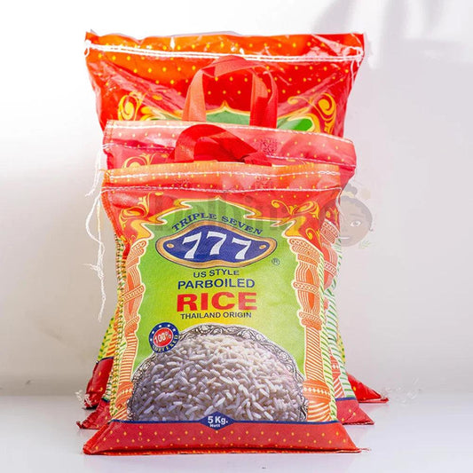 777 US Style Parboiled Thai Rice 1 x 5 KG - HorecaStore