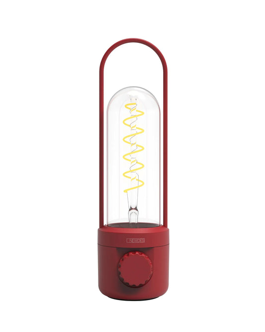 NEWDES Coil table lamp, Red