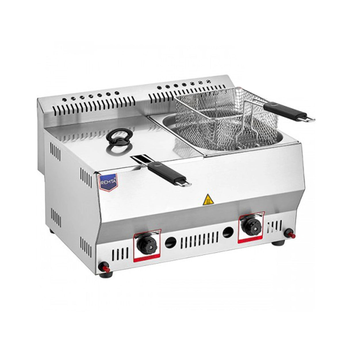 Remta 8+8 Liters Double Fryer Gas Table Top