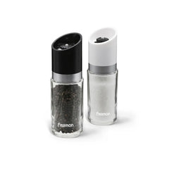 2-Piece Glass made Salt And Pepper Shaker, 170 ml