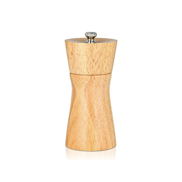 Rook Shaped Wooden Pepper Mill in Beige Color, 11 x 5 cm