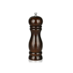 Rook Shaped Wooden Salt and Pepper Mill in Dark Brown Color, 15 x 6 cm