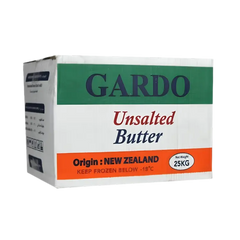 Gardo Unsalted Lactic Butter Block 82% Dairy 1 x 25Kgs