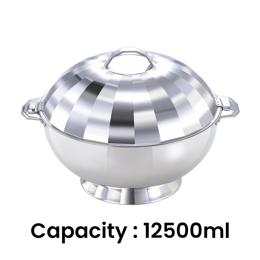 Shaheen Stainless Steel Hot Pot Shine, 12500 ml - HorecaStore