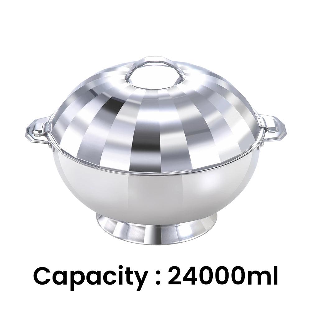 Shaheen Stainless Steel Hot Pot Shine, 24000 ml - HorecaStore