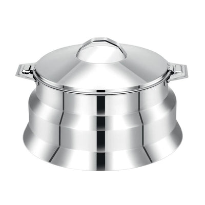 Pradeep Arah Stainless Steel Hot Pot Plain, 2000 ml - HorecaStore