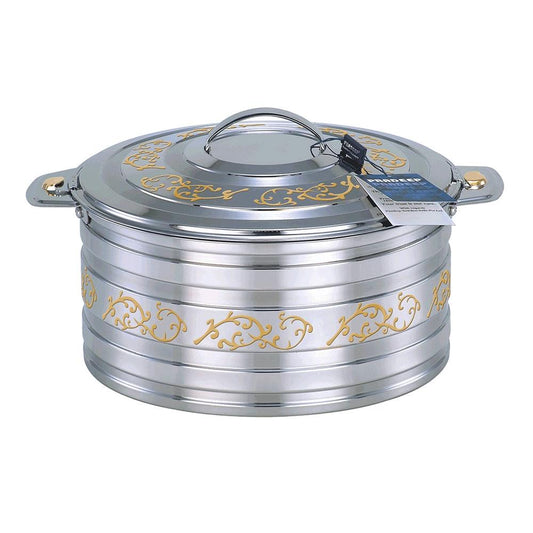 Shamma Stainless Steel Hot Pot Gold, 5000 ml - HorecaStore