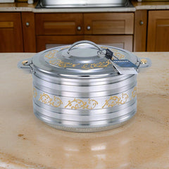 Shamma Stainless Steel Hot Pot Gold, 5000 ml