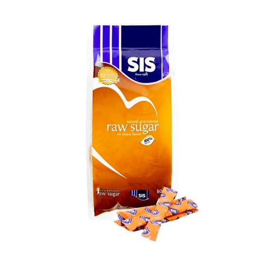 Sis Singapore Raw Sugar 24 x 1 Kg - HorecaStore