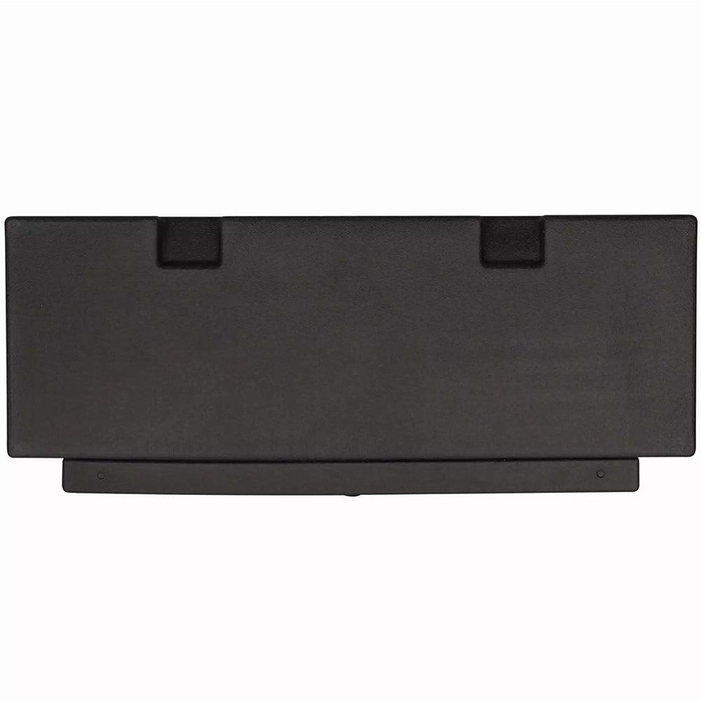 Hoshizaki Polyethylene TK8D Top Kit With 2 Brackets Black Color L 57.5 X H 4.8 cm - HorecaStore