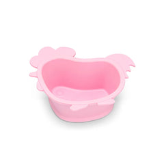 Silicone made Bowl for Soup in Pink Color, 200 ml