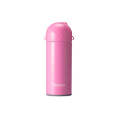 Stainless Steel Double Wall Vacuum Thermos Bottle in Pink/Blue Color, 300 ml