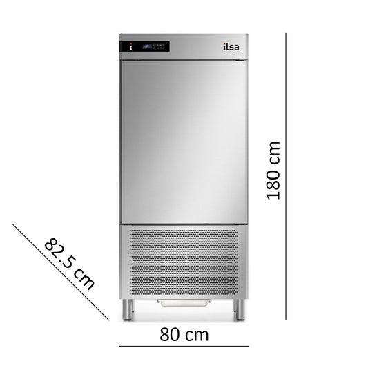 Ilsa Blast Chiller 10 Trays, 3500 W, 80 x 82.5 x 180 cm