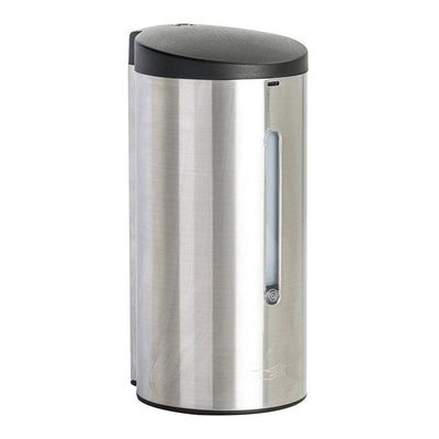 Aquaeco Wall Mountaed Touchless Stainless Steel Liquid Soap Dispenser Battery Operated, Capacity 700 ml - HorecaStore