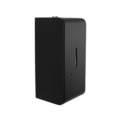 Aquaeco Ix304 Wall Mounted Battery Operated Matt Black Touchless Soap/Sanitizer Dispenser, Capacity 800 ml