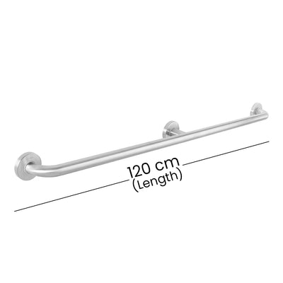 Aquaeco Ix304 Brushed Stainless Steel Straight Bar With 3 Support Points, Dia. 32 Cm, 12x8x8 cm