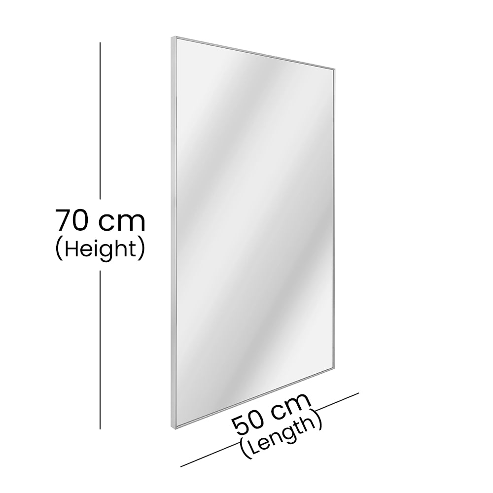 Aquaeco Aluminium Reversible Mirror, 50x2.11x70 cm