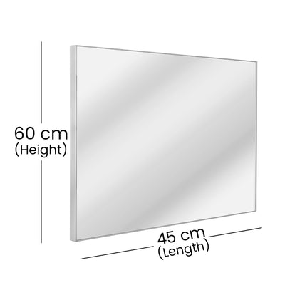 Aquaeco Aluminium Reversible Mirror, 100x2.11x60 cm