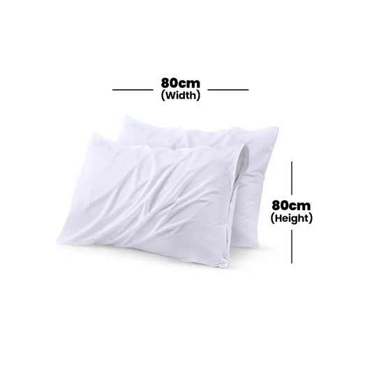 Allerzip Pillow Protector Pair 80 x 80 cm