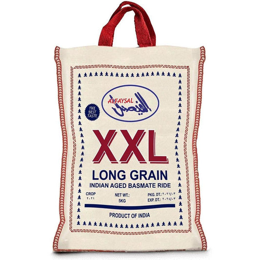 Al Faysal XXL Basmati Rice Long Grain 1 x 35 KG - HorecaStore