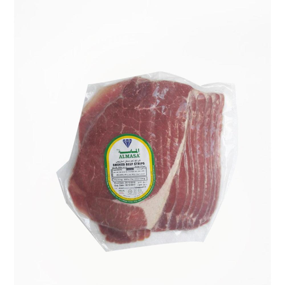 Al Masa Beef Bacon 20 x 500g   HorecaStore