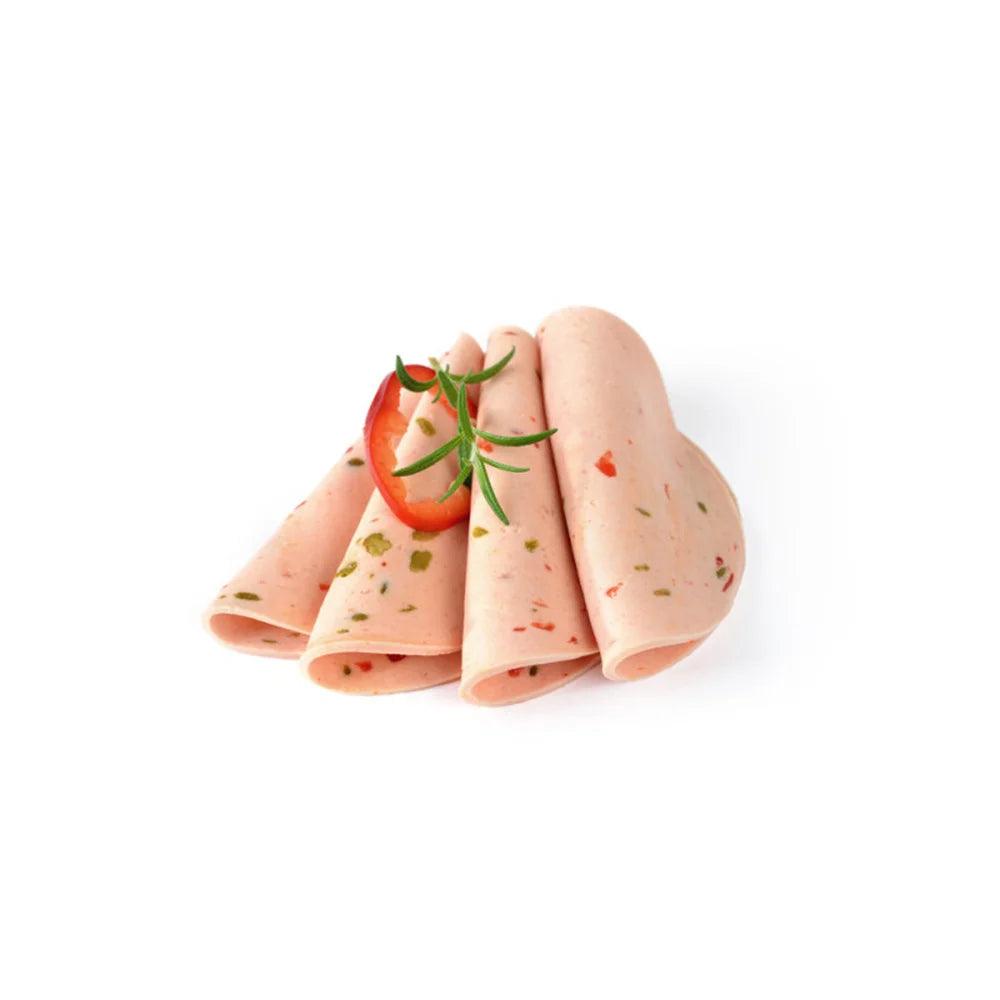 Beef Mortadella Paprika Roll 2.4 kg   HorecaStore