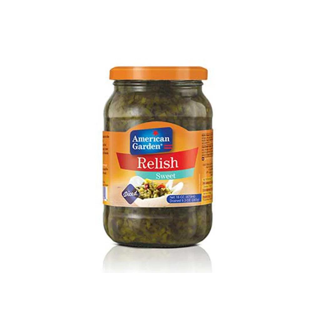 American Garden Sweet Relish 12 x 16 Oz   HorecaStore