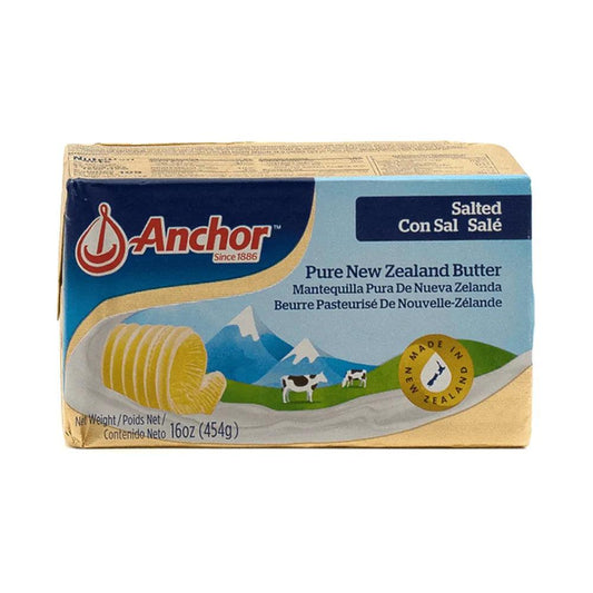 Anchor Pure New Zealand Butter salted 20 X 454 grams - HorecaStore