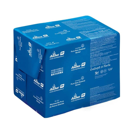 Anchor Unsalted Butter Block 25 kg - HorecaStore