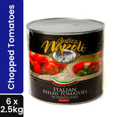 Antica Napol Italy Chopped Tomatoes 6 x 2500 gm