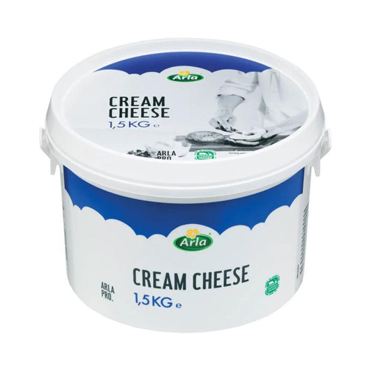 Arla Cream Cheese Natural 25%, 4 X 1.5 kg - HorecaStore