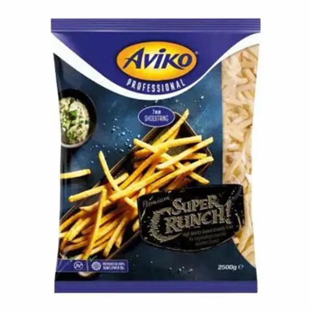 Aviko Netherlands Super Crunch Fries 7mm 4 x 2500 gm - HorecaStore