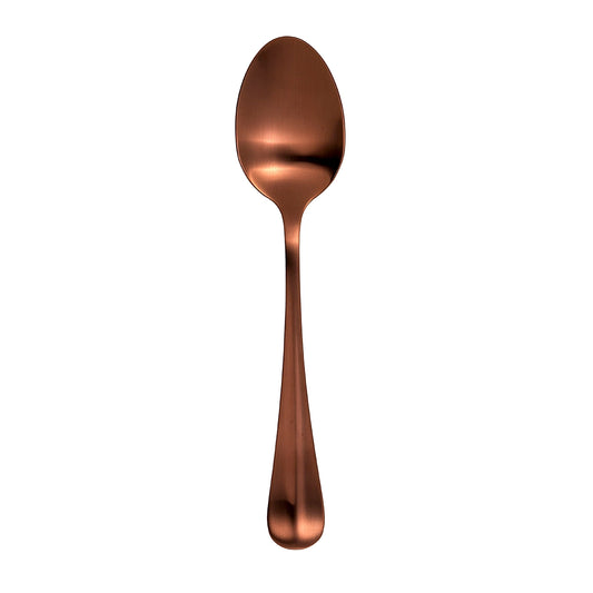 Furtino England Baguette 18/10 Stainless Steel Table Spoon Matt Copper, 21cm, Pack of 12