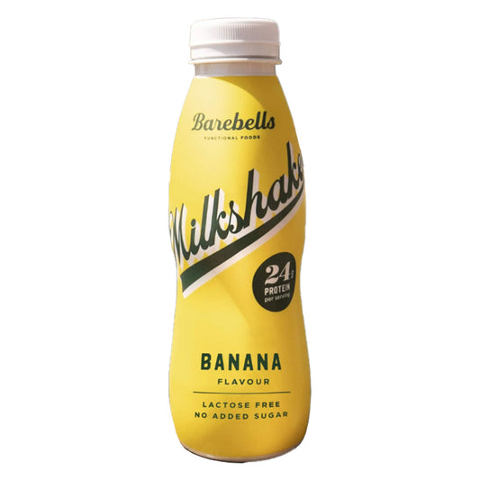 Barebells Protein Milkshake Banana, 330ml, Pack of 8pcs