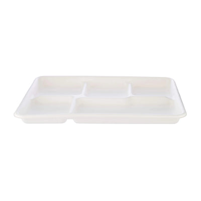 hotpack biodegradable 5 compartment plate 32 cm 500 pcs