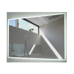 Bagnodesign Mezzanine Illuminated Mirror, Frosted, 100x5.5x70 cm