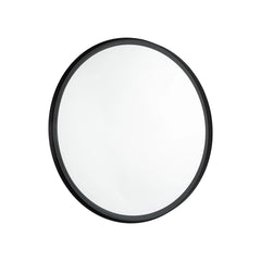 Bagnodesign Monroe Illuminated Mirror, Matt Black, 70x5x70 cm