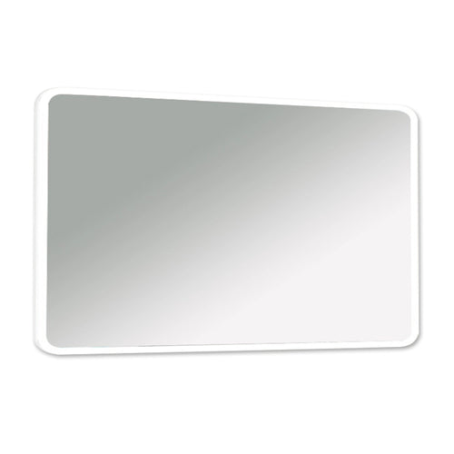 Bagnodesign Stratos Backlit Mirror Sensor Switch Mains Operated, Frosted, 140x5.5x70 cm