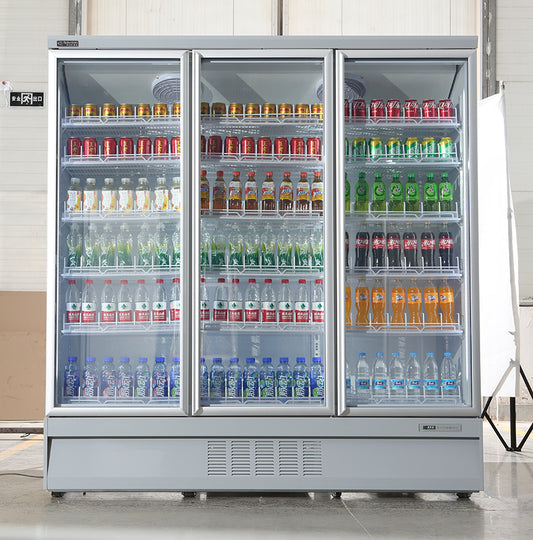 Lava Inox Display Refrigerator, 2386 W, 193.5 x 78.7 x 200 cm