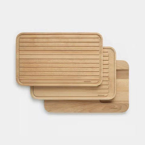 Brabantia Chopping Wooden Board Set of 3