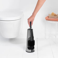 Brabantia Renew Matt Steel Toilet Brush With Holder