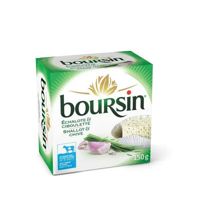 Boursin Shallot & Chives 12 x 150g   HorecaStore